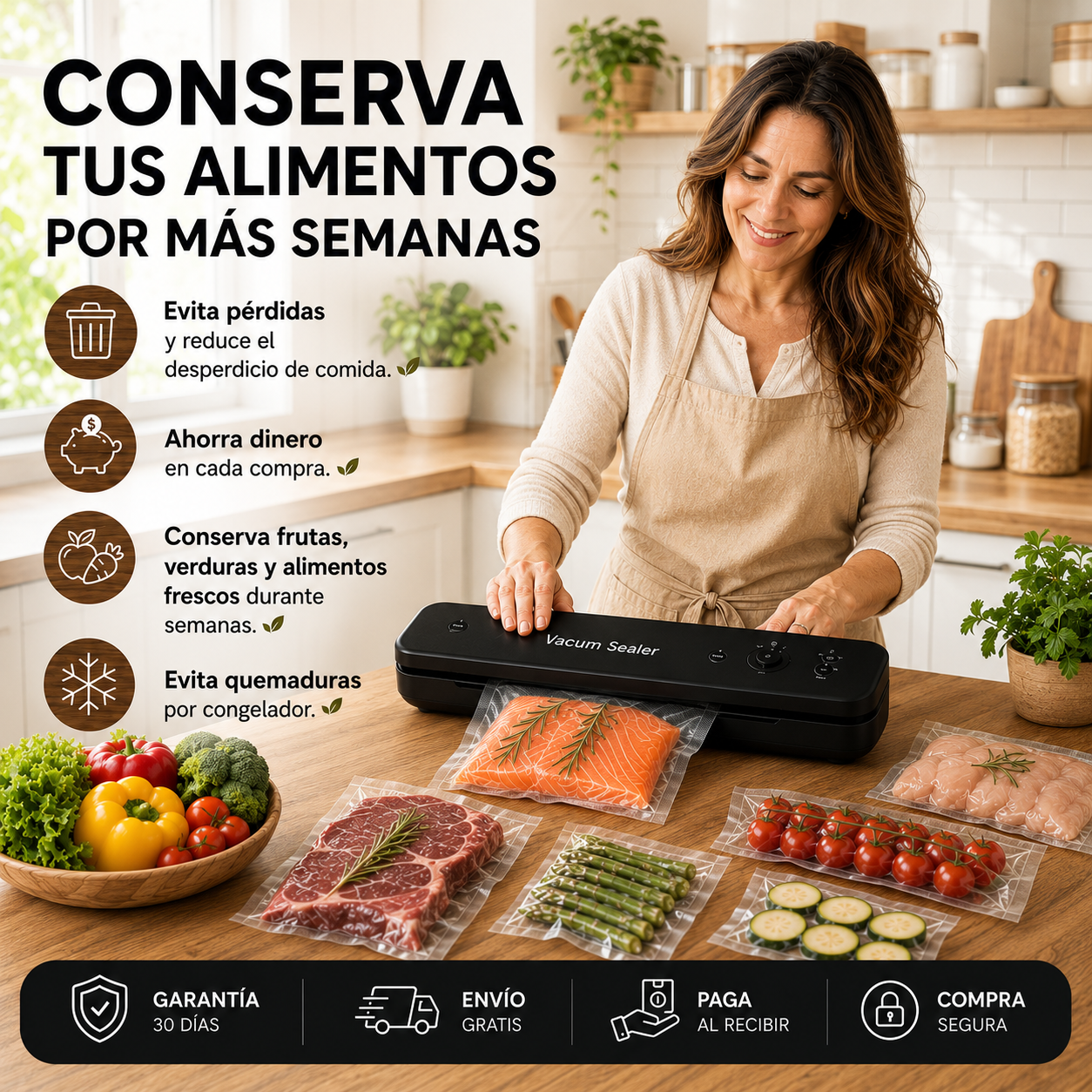 ¡Deja de botar comida y conserva todo fresco por mucho más tiempo!