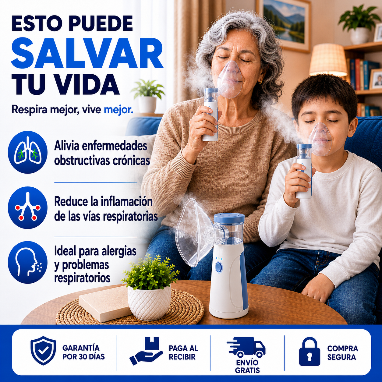 ¿Tos, congestión y noches sin dormir por problemas respiratorios?